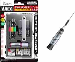 nakページ③ Amazon | アネックス(ANEX) なめたネジはずしビット3本組 ANH-S3